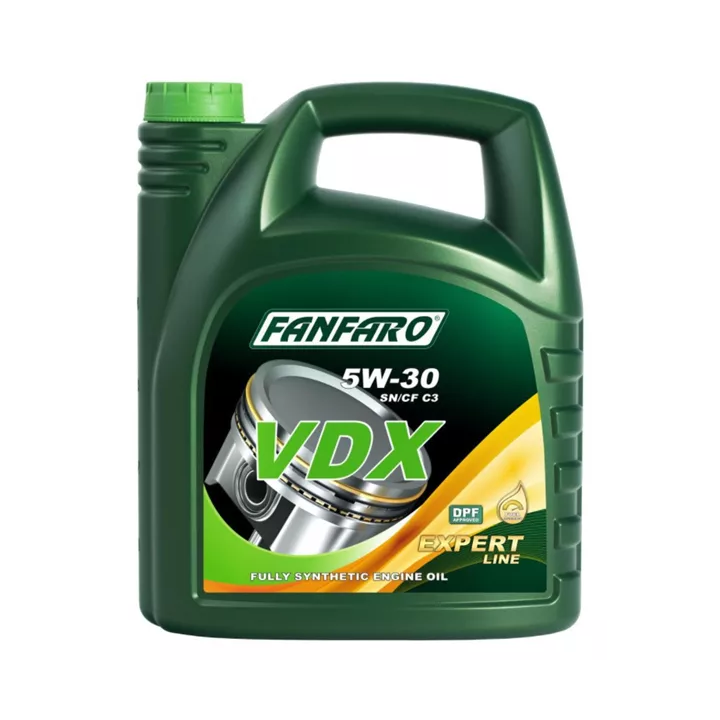 Engine Oil SCT - MANNOL FANFARO 5W-30 VDX C3 VW505/502 5 L FF6707-5 | PriusParts.lt