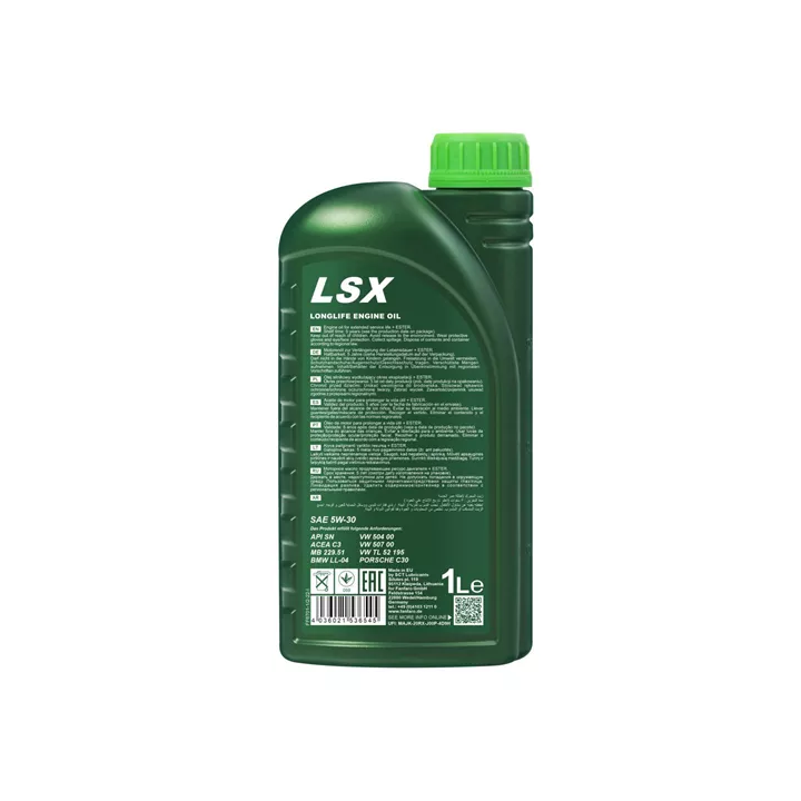 Engine Oil SCT - MANNOL FANFARO 5W-30 LSX C3 BMW LL-04 1 L FF6701-1 | PriusParts.lt