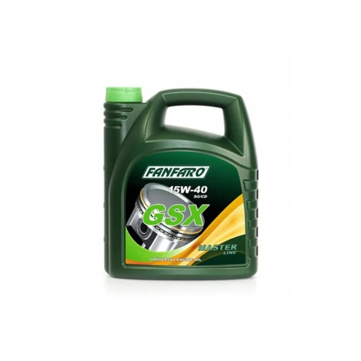 Engine Oil SCT - MANNOL FANFARO 15W-40 GSX API SG/CD 4 L FF6401-4 | PriusParts.lt