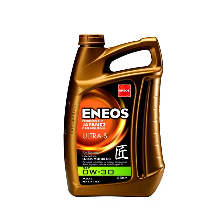 Variklinė alyva ENEOS 0W-30 ULTRA S C2 4 L EU0023301N | PriusParts.lt