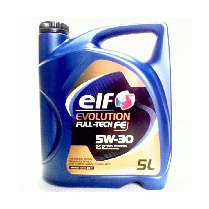 Engine Oil ELF 5W-30 EVOLUTION FULLTECH FE 5 L 216277 | PriusParts.lt