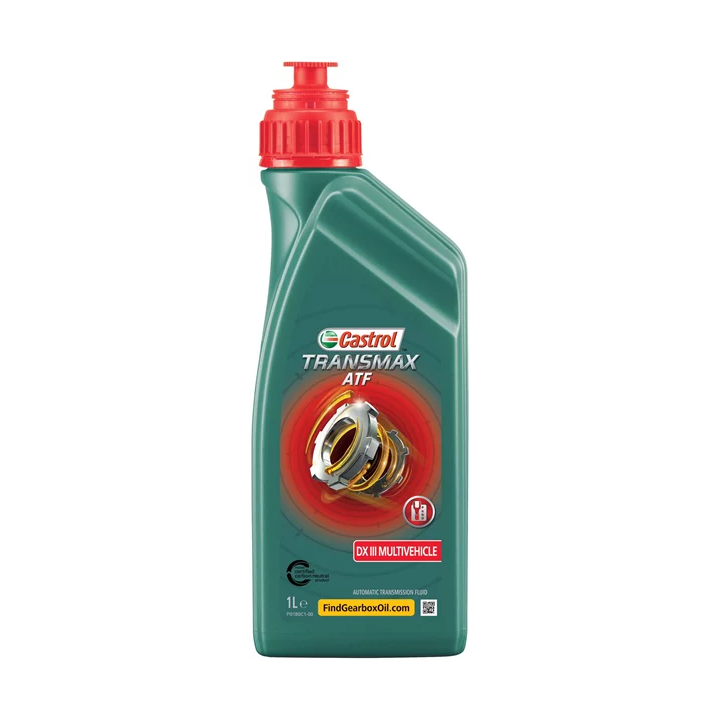 Automatic Transmission Fluid CASTROL ATF TRANSMAX DX III MV 1 L 15F176 | PriusParts.lt