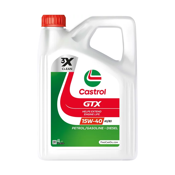 Variklinė alyva CASTROL 15W-40 GTX A3/B3 4 L 15F628 | PriusParts.lt