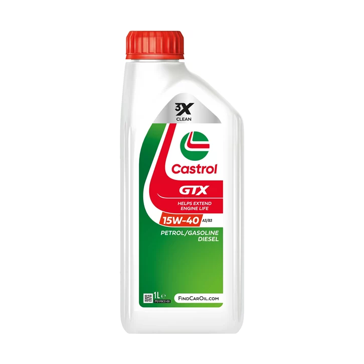 Engine Oil CASTROL 15W-40 GTX A3/B3 1 L 15F627 | PriusParts.lt