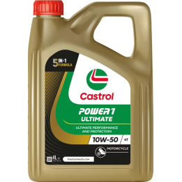 Variklinė alyva CASTROL 10W-50 POWER1 ULTIMAT 4T 4 L 15F59D | PriusParts.lt