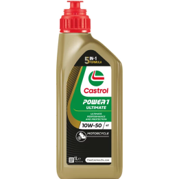 Engine Oil CASTROL 10W-50 POWER1 ULTIMAT 4T 1 L 15F599 | PriusParts.lt