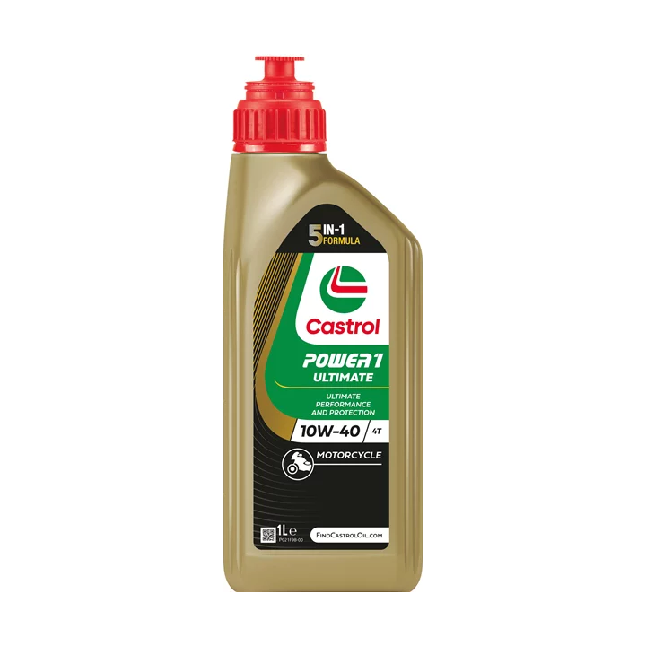 Variklinė alyva CASTROL 10W-40 POWER1 ULTIMAT 4T 1 L 15F57C | PriusParts.lt