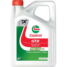 Engine Oil CASTROL 10W-40 GTX ULTRACLEAN 4 L 15F8FD | PriusParts.lt