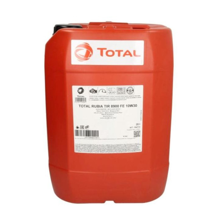 Engine Oil TOTALENERGIES 10W-30 RUBIA OPT 1100 FE 20 L 226629 | PriusParts.lt