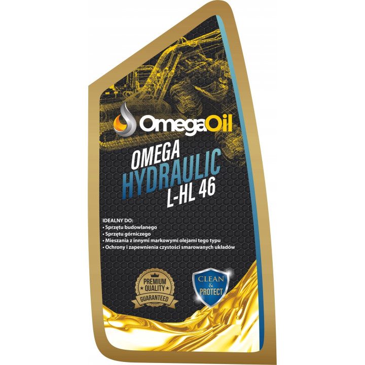 Hydraulic Oil OMEGAOIL OMEGA HV 68 20L | PriusParts.lt