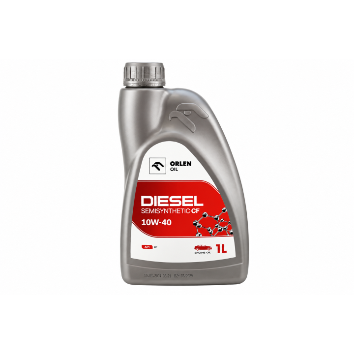 Variklinė alyva ORLEN OIL 10W-40 SEMISYN DIES 1 L QFD705B10 | PriusParts.lt