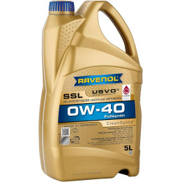 Engine Oil RAVENOL 0W-40 SSL USVO 5 L 1111108-005-01-999 | PriusParts.lt
