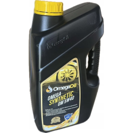 Engine Oil OMEGAOIL OMEGA 5W-40 SYNTHETIC OM 5 L OM5L | PriusParts.lt