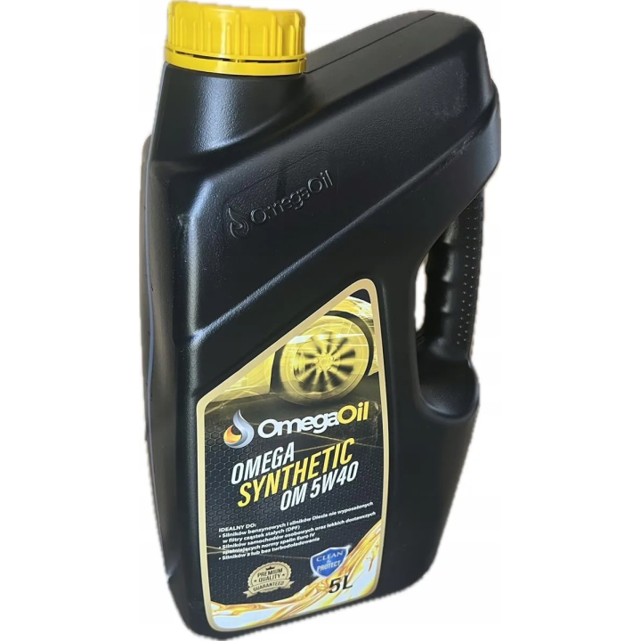 Engine Oil OMEGAOIL OMEGA 5W-40 SYNTHETIC OM 5 L OM5L | PriusParts.lt