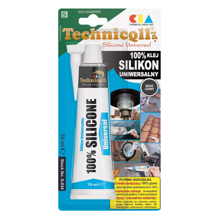 Silikonas 70 ml TECHNICQLL S-034 | PriusParts.lt