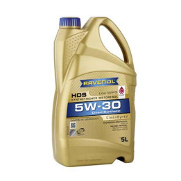 Engine Oil RAVENOL 5W-30 HDS CLEANSYNTO 5 L 1111121-005-01-999 | PriusParts.lt