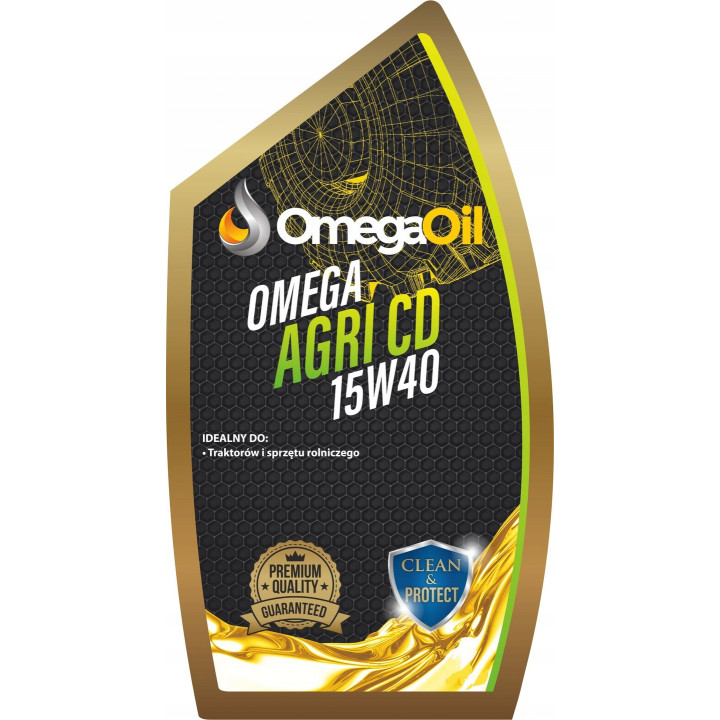 Variklinė alyva OMEGAOIL OMEGA 15W-40 AGRI CD 5 L AGRICD15W405L | PriusParts.lt