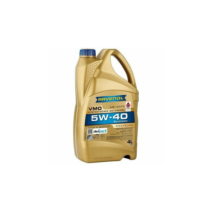 Engine Oil RAVENOL 5W-40 VMO CLEANSYNTO 4 L 1111133-004-01-999 | PriusParts.lt