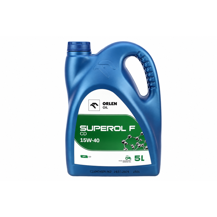 Variklinė alyva ORLEN OIL 15W-40 SUPEROL F CD 5 L QFD409B50 | PriusParts.lt