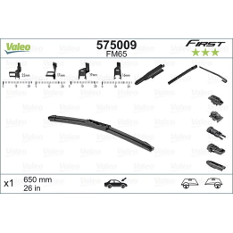 Toyota Prius Wiper Blade VALEO 575009 | PriusParts.lt