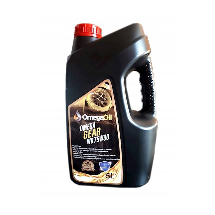 Transmission Oil OMEGAOIL OMEGA 75W-80 GEAR WE 5 L WE5L | PriusParts.lt