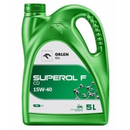 Engine Oil ORLEN OIL 15W-40 SUPEROL A CB/SC 5 L QFD404B50 | PriusParts.lt