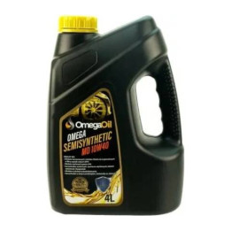 Engine Oil OMEGAOIL OMEGA 10W-40 SEMISYNTHETIC MD 4 L MD4L | PriusParts.lt