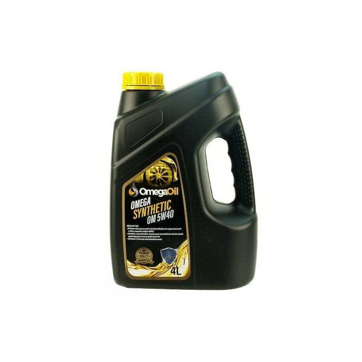 Engine Oil OMEGAOIL OMEGA 5W-40 SYNTHETIC OM 4 L OM4L | PriusParts.lt