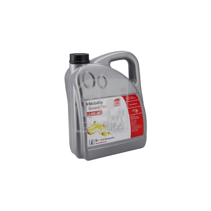 Toyota Prius Variklio alyva 5W-30 5 L FEBI BILSTEIN 101152 | PriusParts.lt