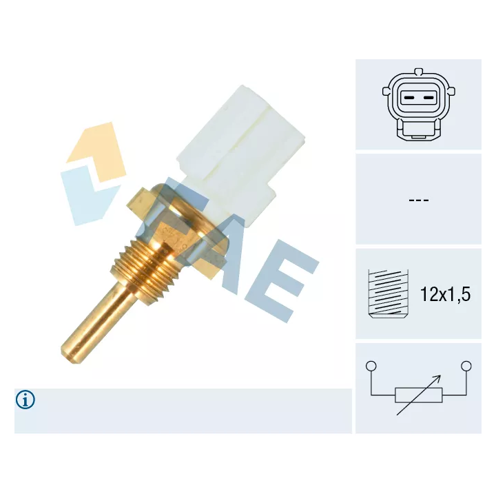 Toyota Prius Sensor, coolant temperature FAE FAE33255 | PriusParts.lt