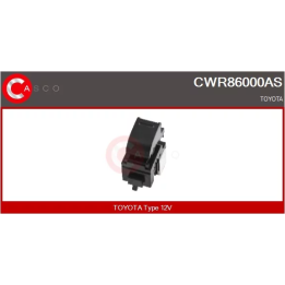 Prius II (XW20) 2003–2009 Switch, window regulator CASCO CWR86000AS | PriusParts.lt