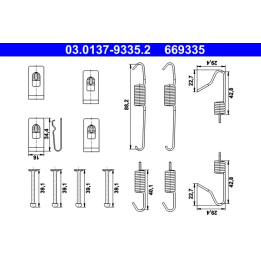 Toyota Prius Accessory Kit, parking brake shoes ATE 03.0137-9335.2 | PriusParts.lt