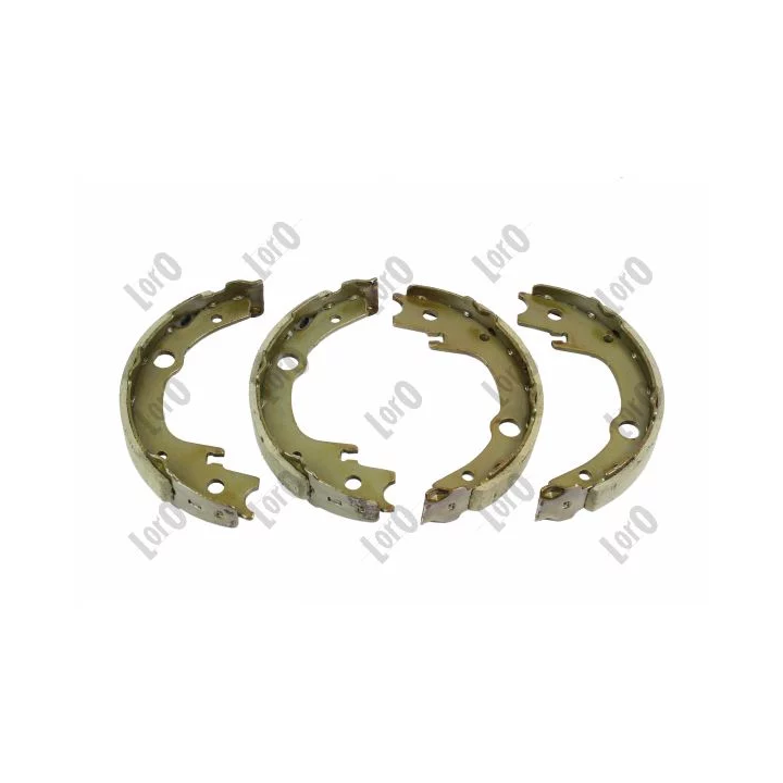 Prius II (XW20) 2003–2009 Brake Shoe Set, parking brake ABAKUS 231-05-020 | PriusParts.lt