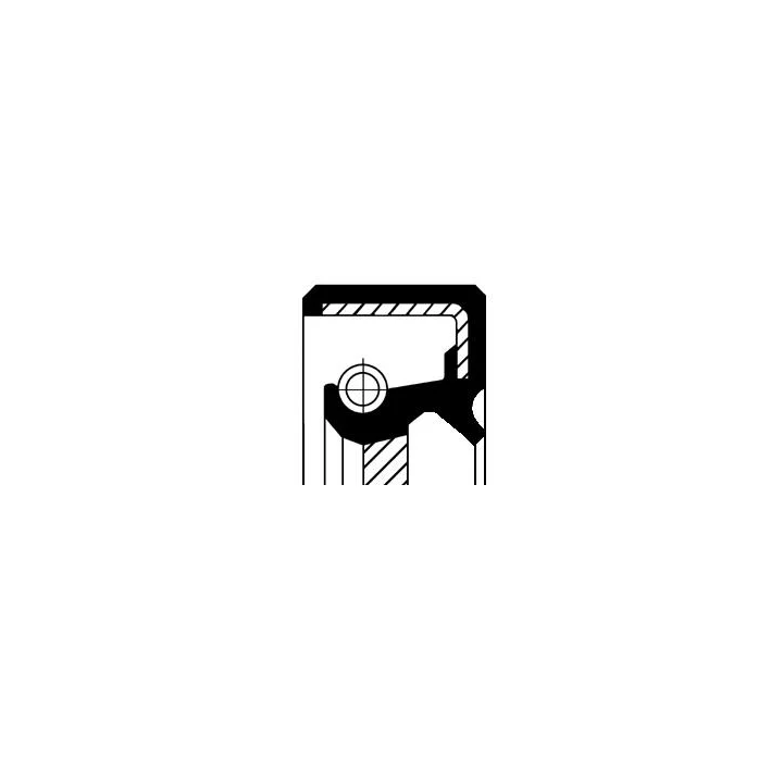 Prius II (XW20) 2003–2009 Shaft Seal, crankshaft CORTECO 19035026B | PriusParts.lt
