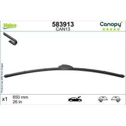 Prius II (XW20) 2003–2009 Valytuvo šluotelė VALEO 583913 | PriusParts.lt