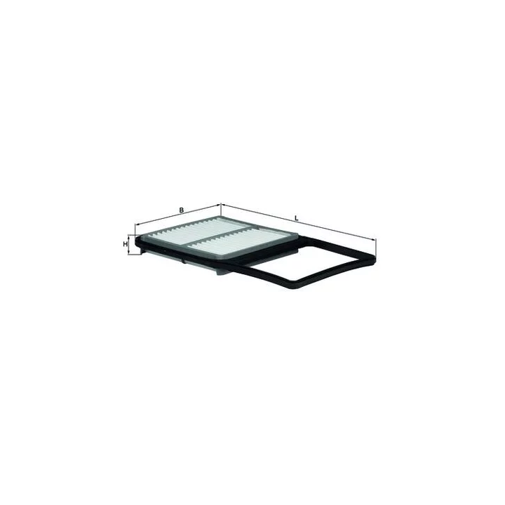 Prius II (XW20) 2003–2009 Air Filter MAHLE LX 2678 | PriusParts.lt