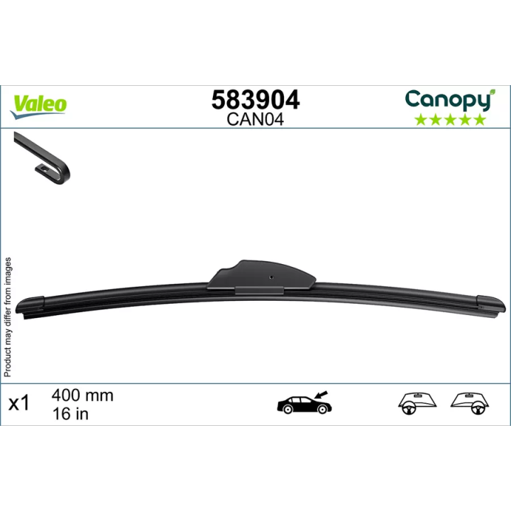 Toyota Prius Valytuvo šluotelė VALEO 583904 | PriusParts.lt