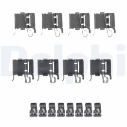 Toyota Prius Stabdžių kaladėlių montavimo rinkinys DELPHI DELLX0491 | PriusParts.lt