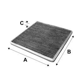 Toyota Prius Filter, cabin air VALEO 715650 | PriusParts.lt