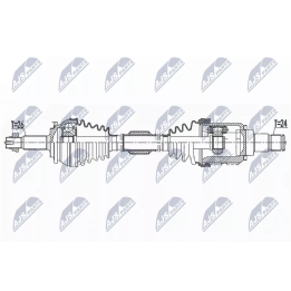 Toyota Prius Drive shaft NTY NPW-TY-155 | PriusParts.lt