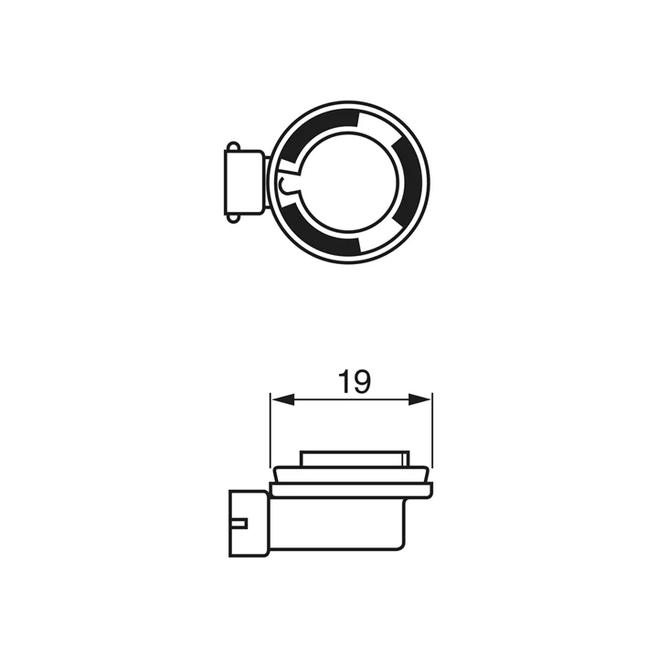 Toyota Prius Bulb, high beam headlight BOSCH 987 | PriusParts.lt