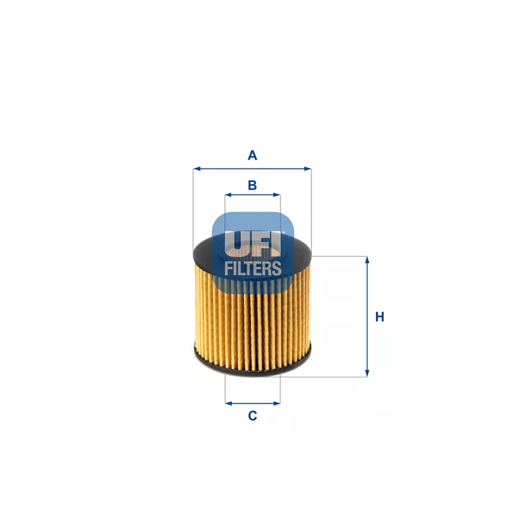 Toyota Prius Oil Filter UFI 25.086.00 | PriusParts.lt