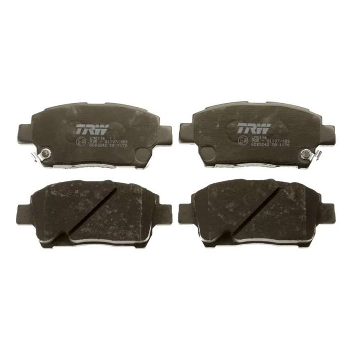 Prius I (XW10) 1997–2003 Brake Pad Set, disc brake TRW GDB3242 | PriusParts.lt