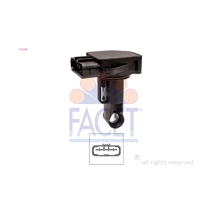 Prius I (XW10) 1997–2003 Mass Air Flow Sensor FACET 10.1335 | PriusParts.lt