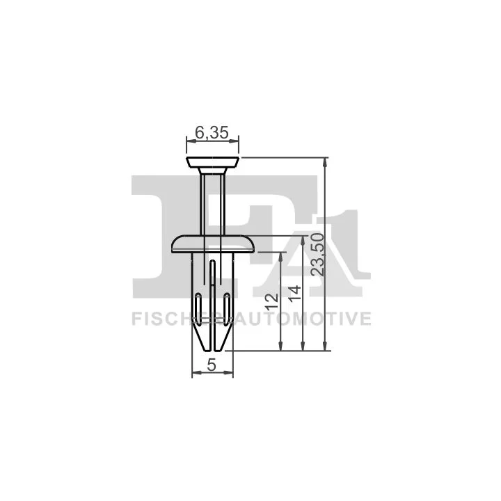 Prius III Plug-in (ZVW35) Clip, trim/protection strip FA1 77-30028.5 | PriusParts.lt