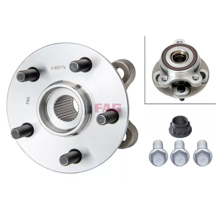 Toyota Prius Wheel Bearing Kit SCHAEFFLER FAG 713 6215 20 | PriusParts.lt