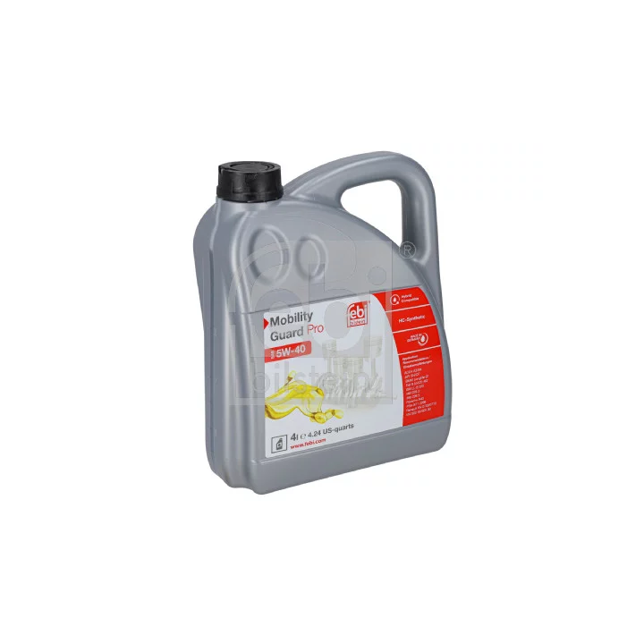 Toyota Prius Variklio alyva 5W-40 4 L FEBI BILSTEIN 32937 | PriusParts.lt