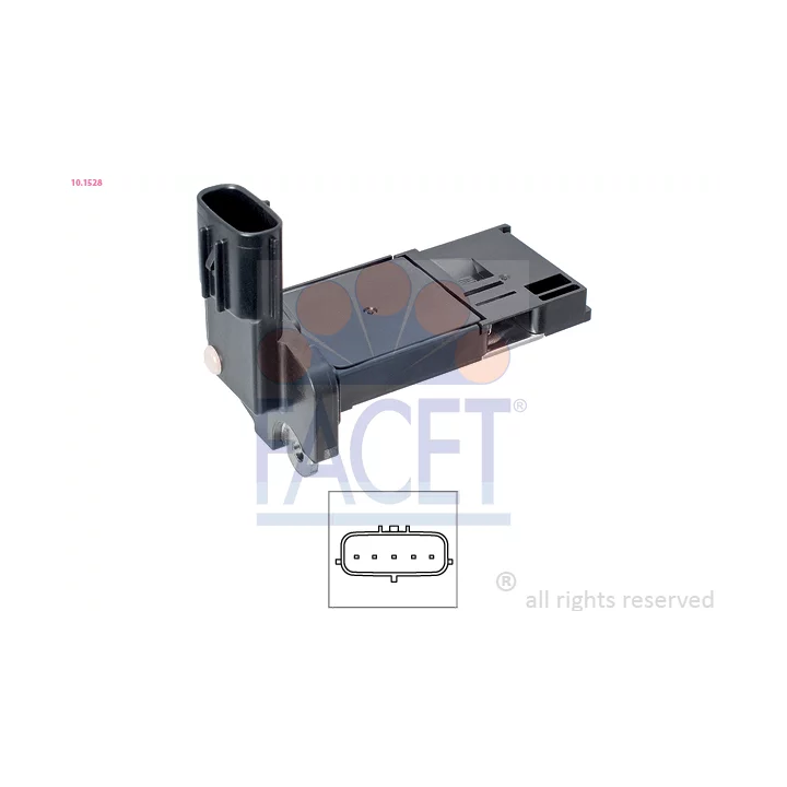 Toyota Prius Mass Air Flow Sensor FACET 10.1528 | PriusParts.lt