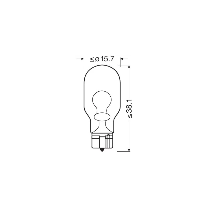 Toyota Prius Bulb, direction indicator AMS-OSRAM 921-2BL | PriusParts.lt