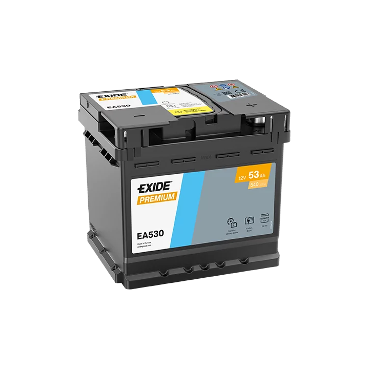Toyota Prius Starterio akumuliatorius EXIDE EA530 | PriusParts.lt
